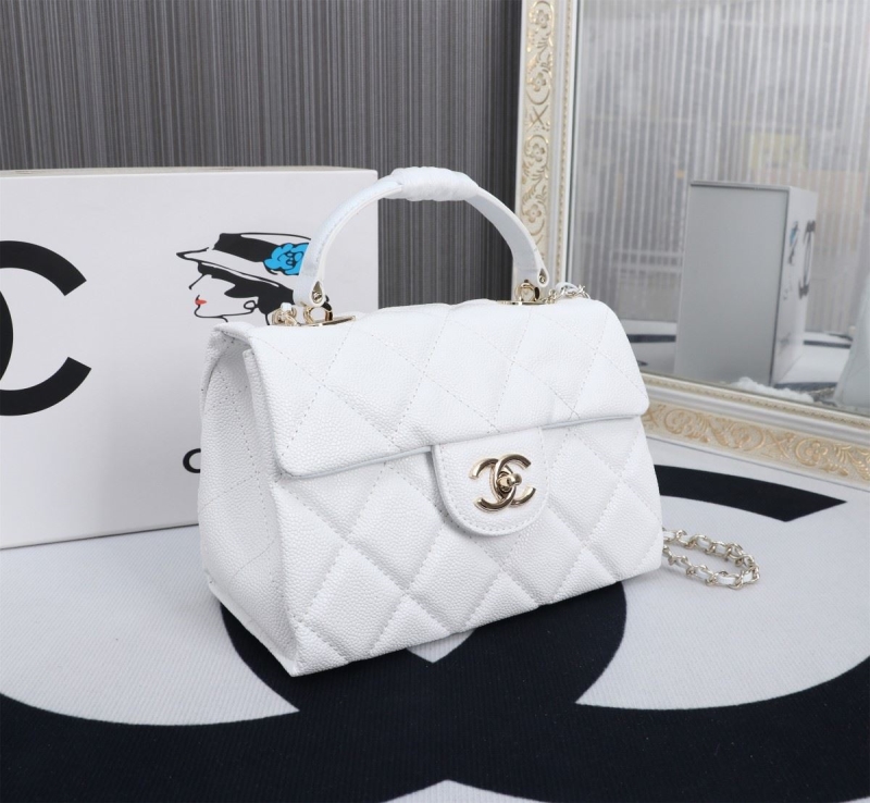 Ch**el top handle bags